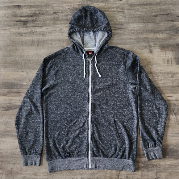 Quiksilver Other - Quiksilver Zip Up Hoodie Gray Men's Large